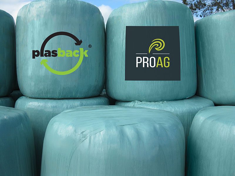 ProAg supports Plasback’s on-farm collection service